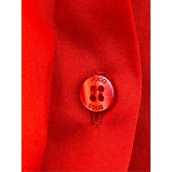 Hugo Boss Basenia Sleeveless Blouse Top Red Women’s Size US 4 NWT - Picture 7 of 8